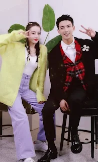 Leo Wu and Dilraba Dilmurat