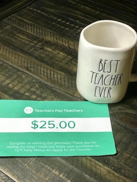 Teacher Giveaway Teachers Pay Teachers Gift Card