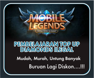 Jasa Pembelajaran Top Up Diamond Mobile Legends Ilegal Murah