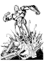 Free Printable Coloring Pages - Cool Coloring Pages: Iron Man Coloring