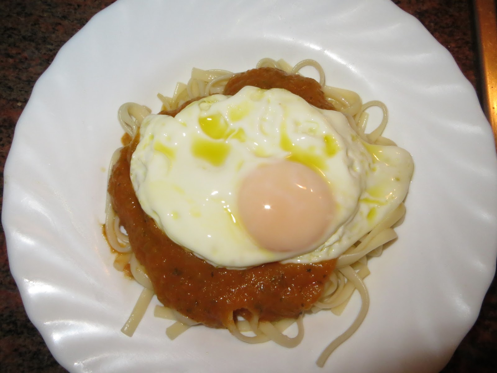 La cuchara en la maleta: PASTA A LA CUBANA