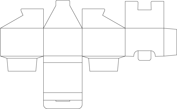 letter box template