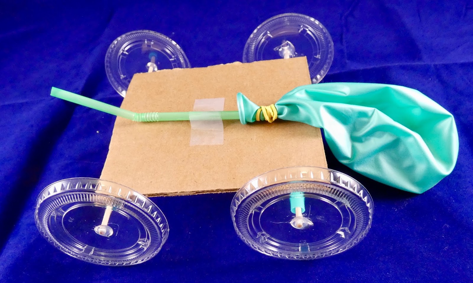 Balloon (Air) Powered Water Bottle Car – STEM Challenge/ Science Experiment  – Savy Activities