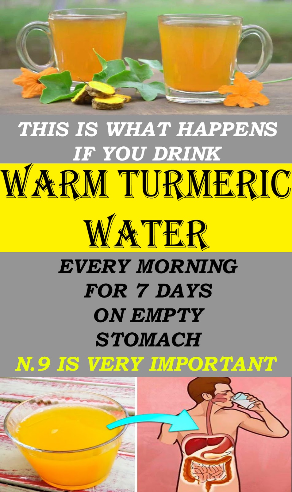 What Happens If You Drink Warm Turmeric Water Every Morning For 7 Days