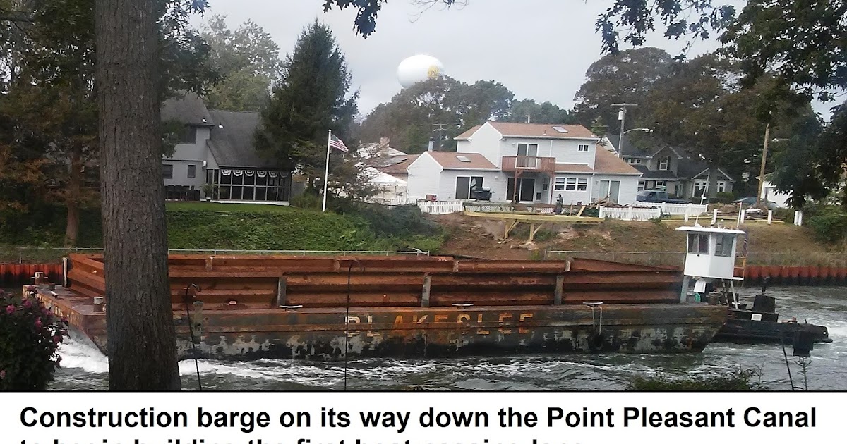 Work Begins on Point Pleasant Canal "Passing Lane"