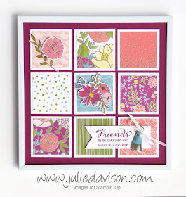 Stampin' Up! Sweet Soiree Sampler Frame ~ 2018 Occasions Catalog Sneak Peek ~ www.juliedavison.com