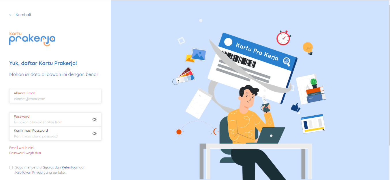 Menghitung Jam Pendaftaran Kartu Prakerja Gelombang 8 Ditutup Pukul 12 00 Fahmipassus