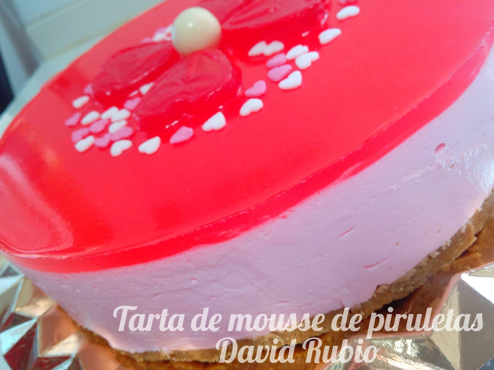 Tarta De Mousse De Piruletas
