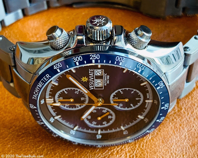 Vesuviate Automatic Chronograph blue