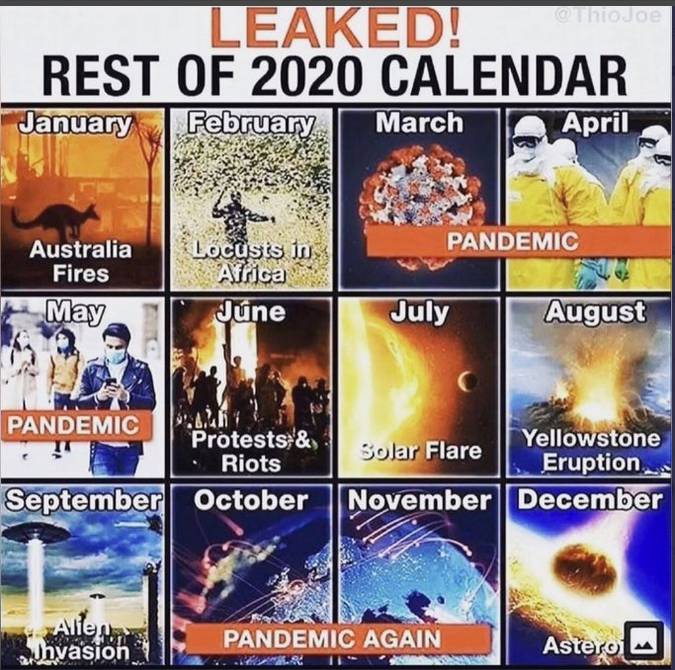 Calendario 2020 - Thinker2