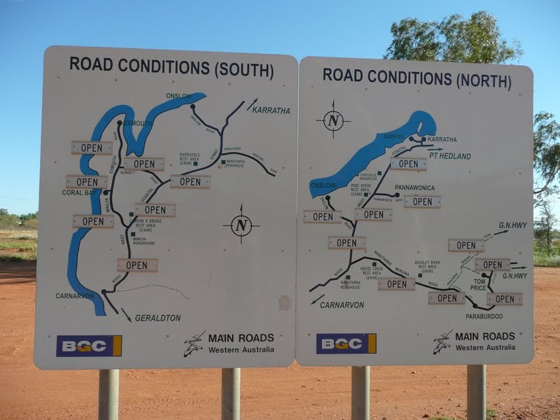 Nele & Andrew Around Oz Dampier Transit Caravan Park, Dampier, WA