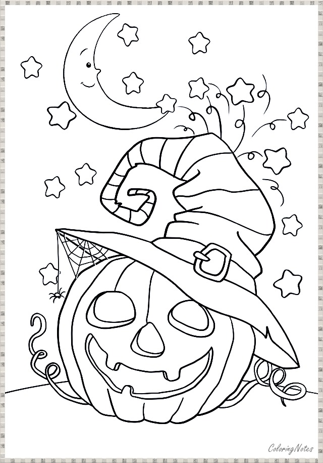 Halloween Coloring Pictures Printable Halloween Coloring Pictures Printable