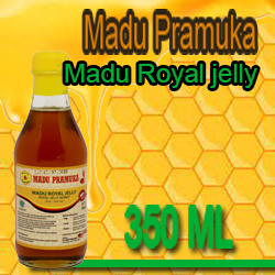 madu royal jelly madu pramuka 350 ml