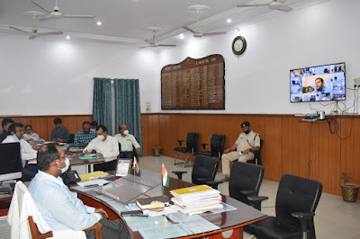 Covid19 Vaccination कोविड19 टीकाकरण, anjnewsmedia online, DM Meeting