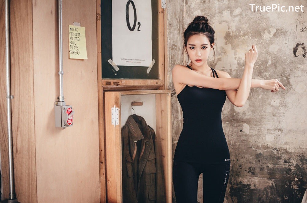 Image Korean Fashion Model - Yoon Ae Ji - Fitness Set Collection - TruePic.net - Picture-45