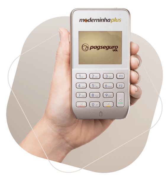 Máquina de Cartão Moderninha PLUS em Promoção