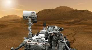 Sonda Curiosity em Marte