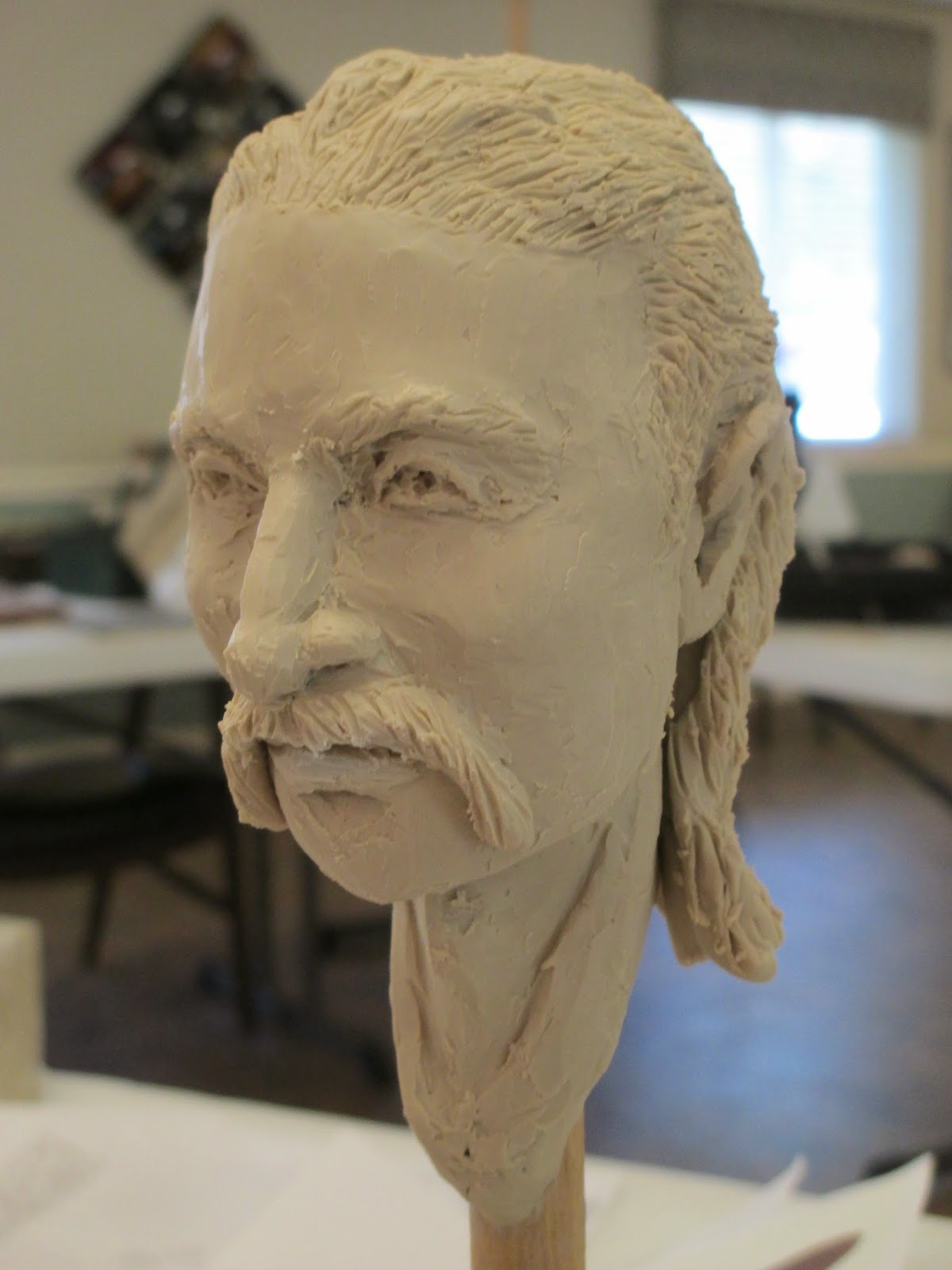 Knotty Wood Spirits Clay Sculpting Class