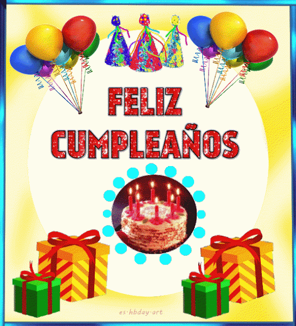 Feliz Cumpleaños Gif - hbday.art/es