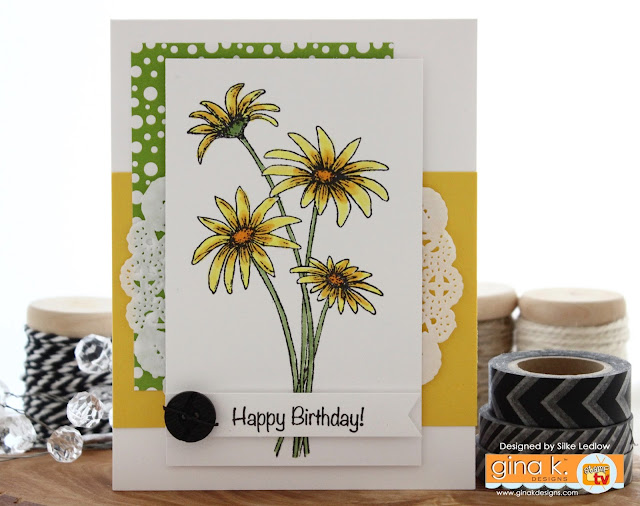 MY LIFE by Silke Ledlow GINA K. DESIGNS INSPIRATION BLOG HOP DAY 1