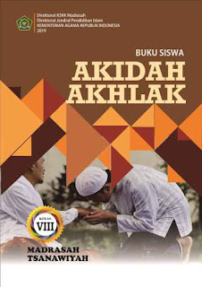 Buku teks pelajaran Akidah Akhlak untuk  Unduh Buku Akidah Akhlak MTs Kelas 7 8 9 (KMA 183 2019)