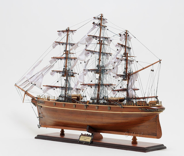  Wooden Clipper Model Ship Cutty Sark 