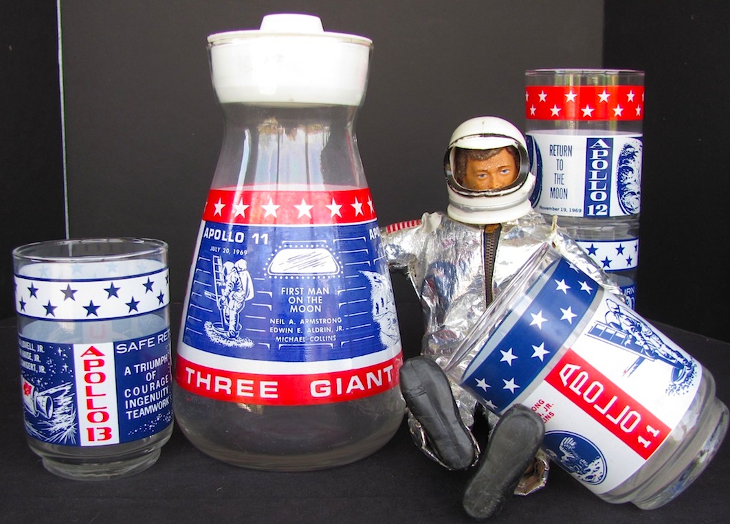 Bopfish, swimmin' in the vintage stream Blast off with these Apollo