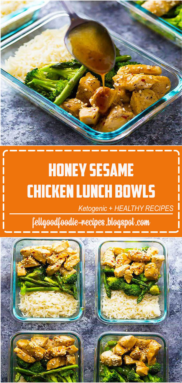 Honey Sesame Chicken Lunch Bowls Honey Sesame Chicken Lunch Bowls 