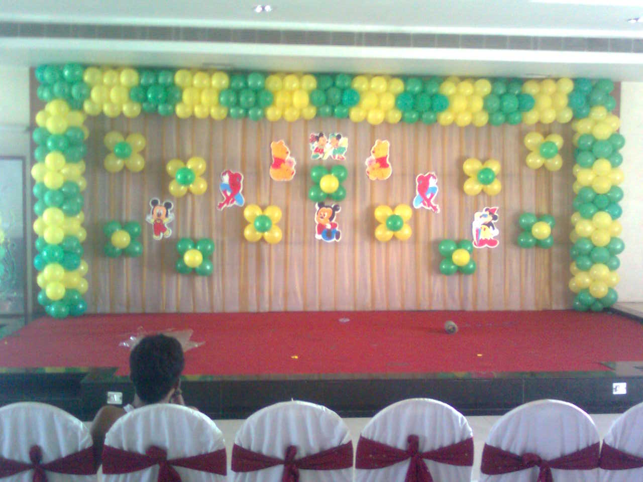 Hyderabad Birthday Party Decorations Normal Backdrop