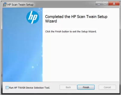 TWAIN 드라이버 HP Windows 10 설치