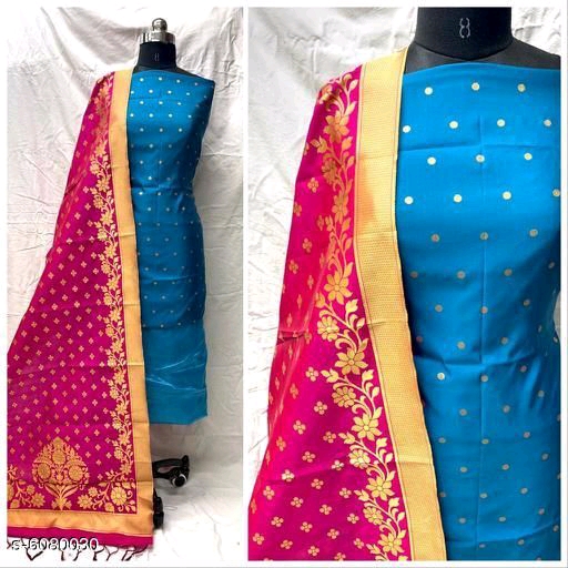 Banarasi Silk suits : ₹790/- free COD WhatsApp +919730930485