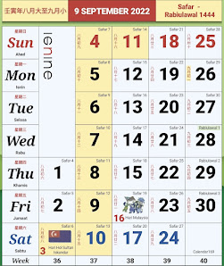 Kalendar 9