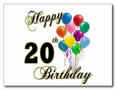 Birthday Wishes for 20 Years Old