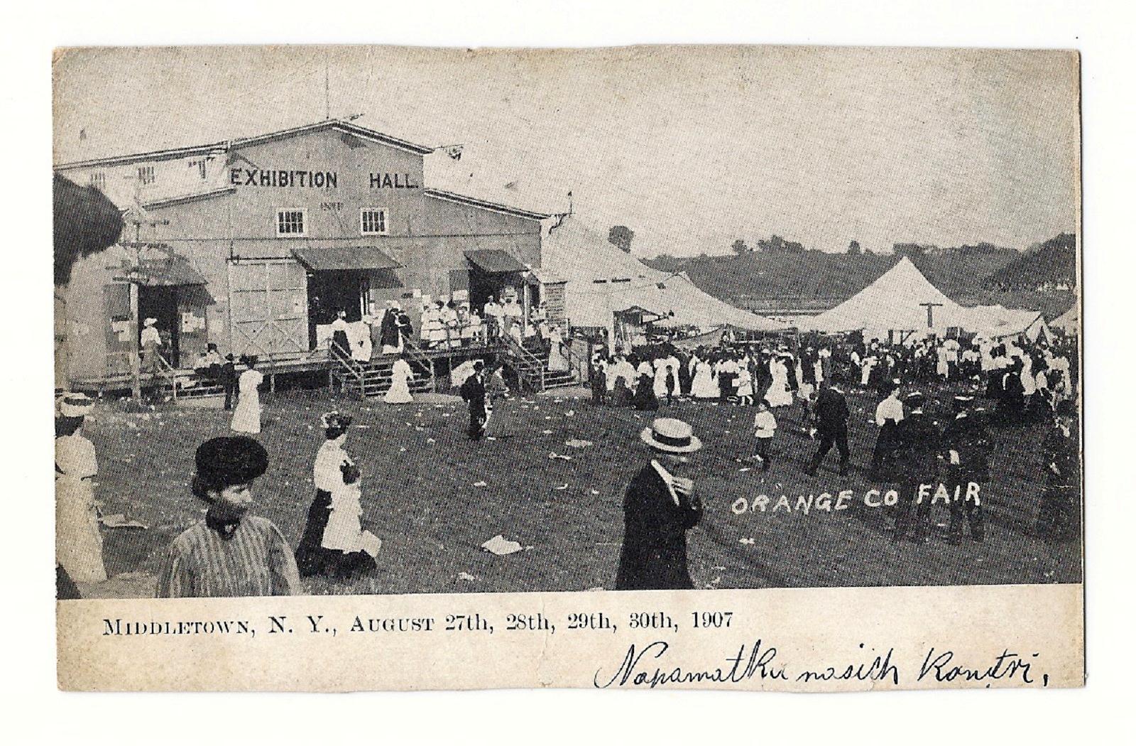 Images of Warwick New York Orange County Fair 1907