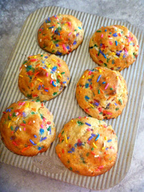 Celebration Muffins are sweet and tender muffins filled with rainbow sprinkles will bring a smile to your face and joy in your heart! - Slice of Southern
