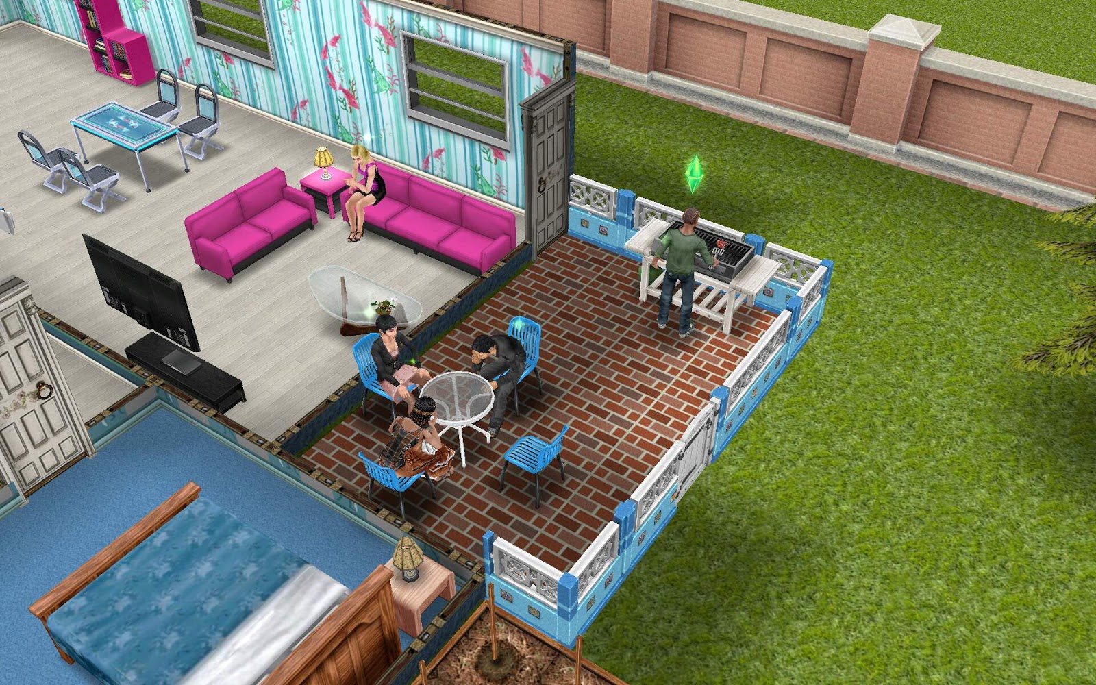 Sims Freeplay Housing Brandi's Beach House