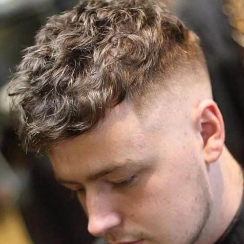 corte masculino cabelo enrolado