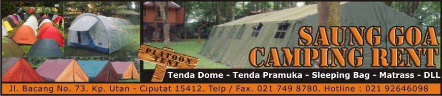 Rental Tenda Kemping