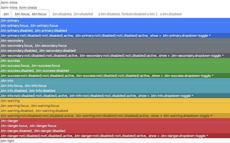 The Big Browser: CSS Style Sheet HTML Preview Generator (python script)
