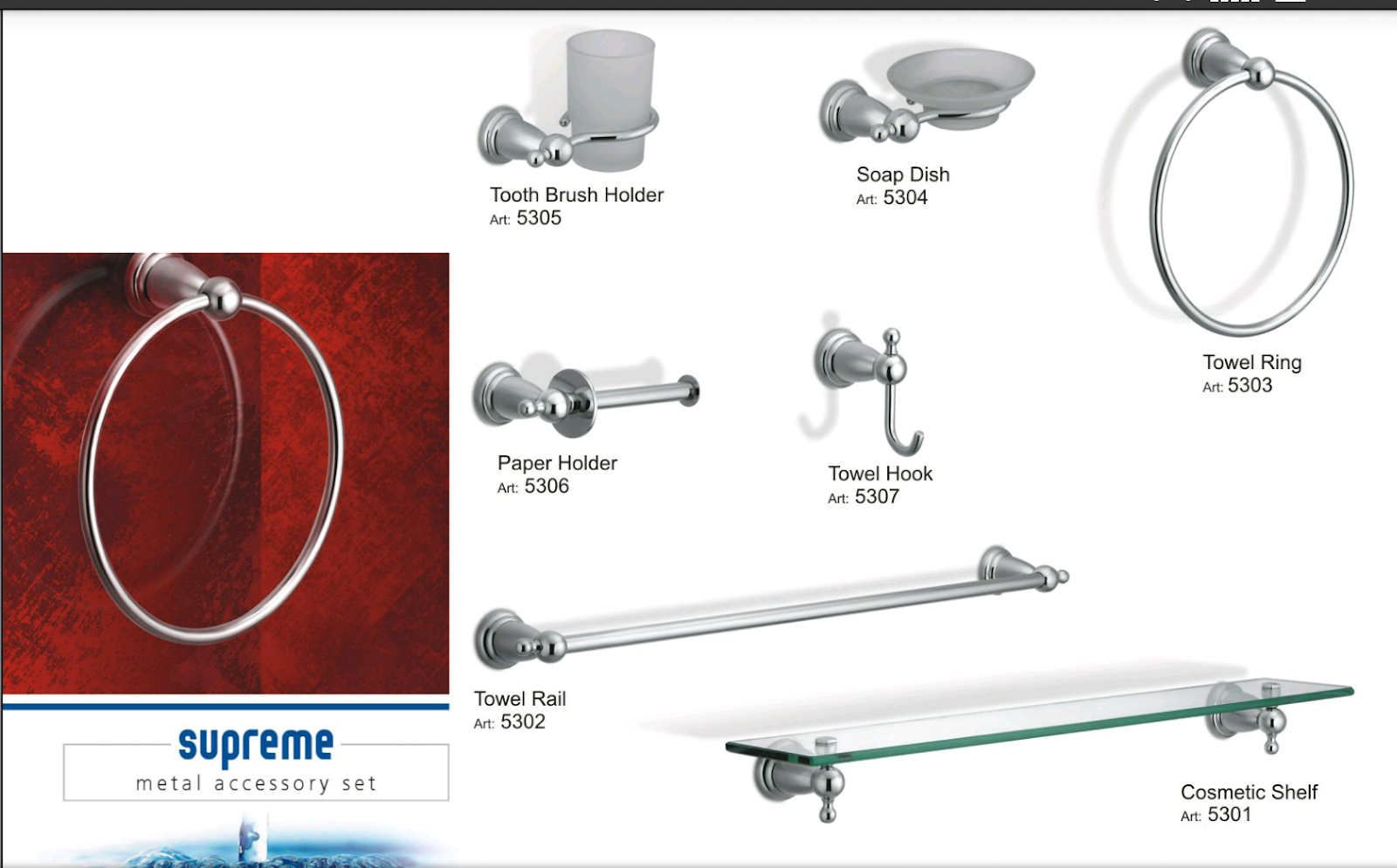 Bath room Accessories