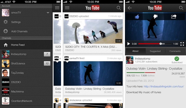 Download Updated Version of YouTube for iOS