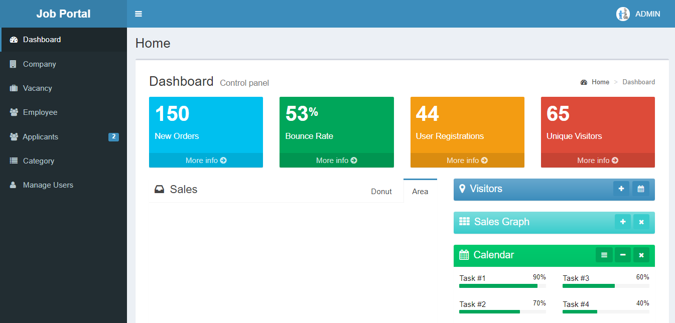 Online Job Portal System in PHP MySQL with Source Code | Free Download