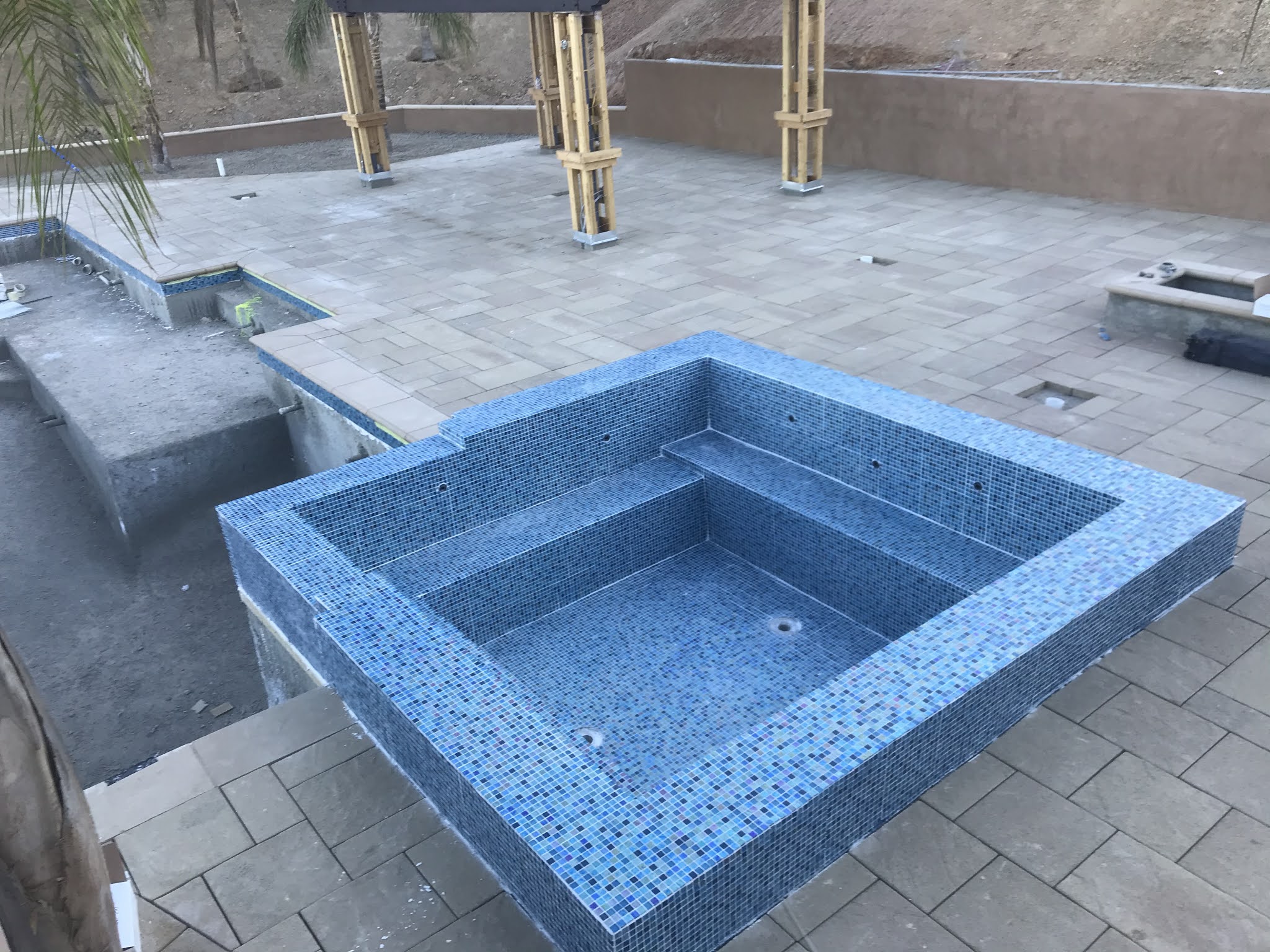 inbuilt swimming pool