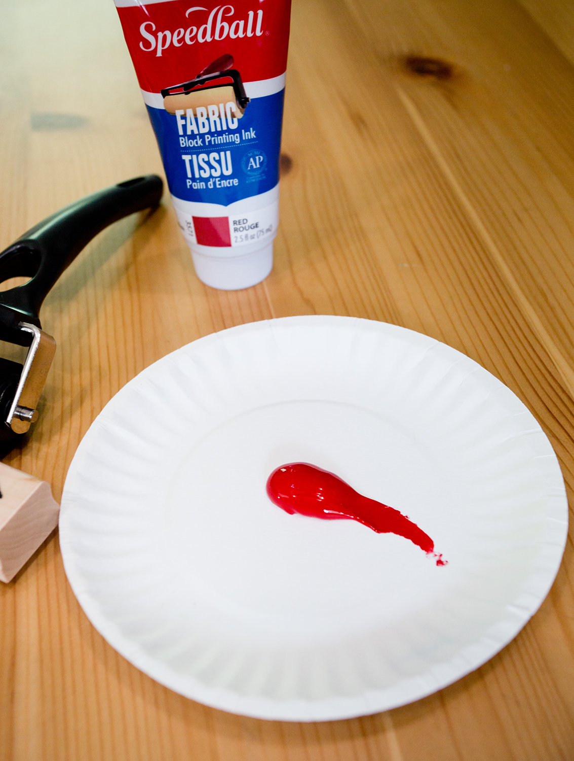 Rubber Stamped Drink Napkins