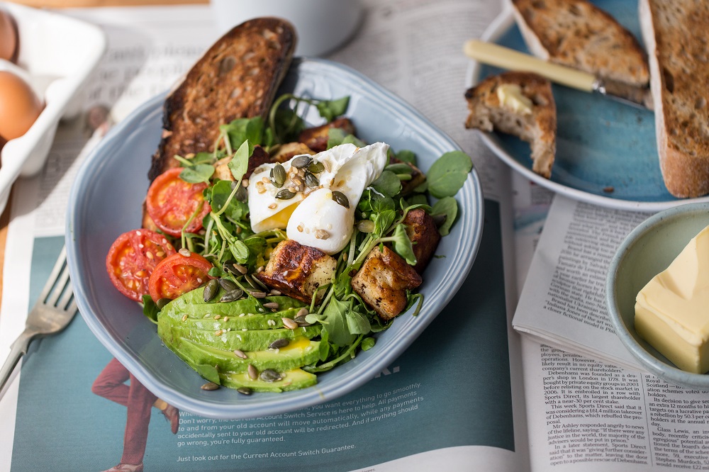 Halloumi And Watercress Brunch Salad (Vegetarian) Halloumi And Watercress Brunch Salad (Vegetarian)