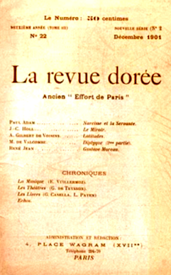 Georges Casella et La Revue Dorée
