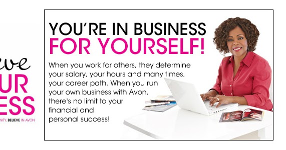 Being an #AVON Representative Means You’re In control Of Your Own #Business, It's About You!
