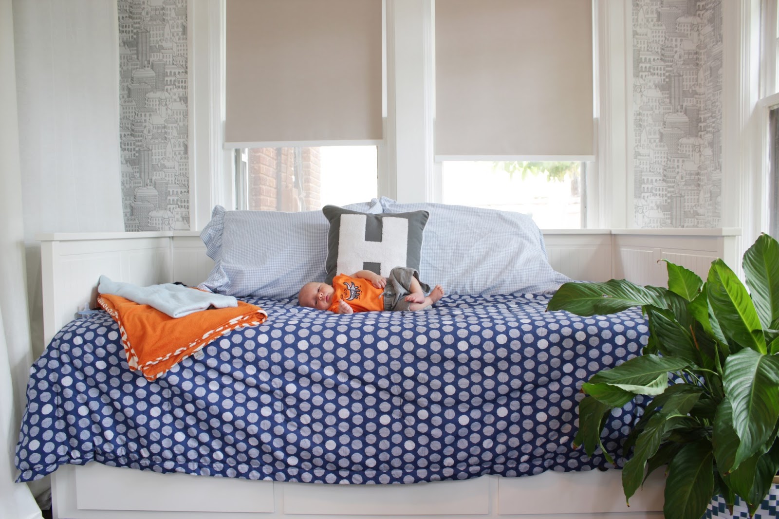 House Homemade Nursery Update with American Blinds