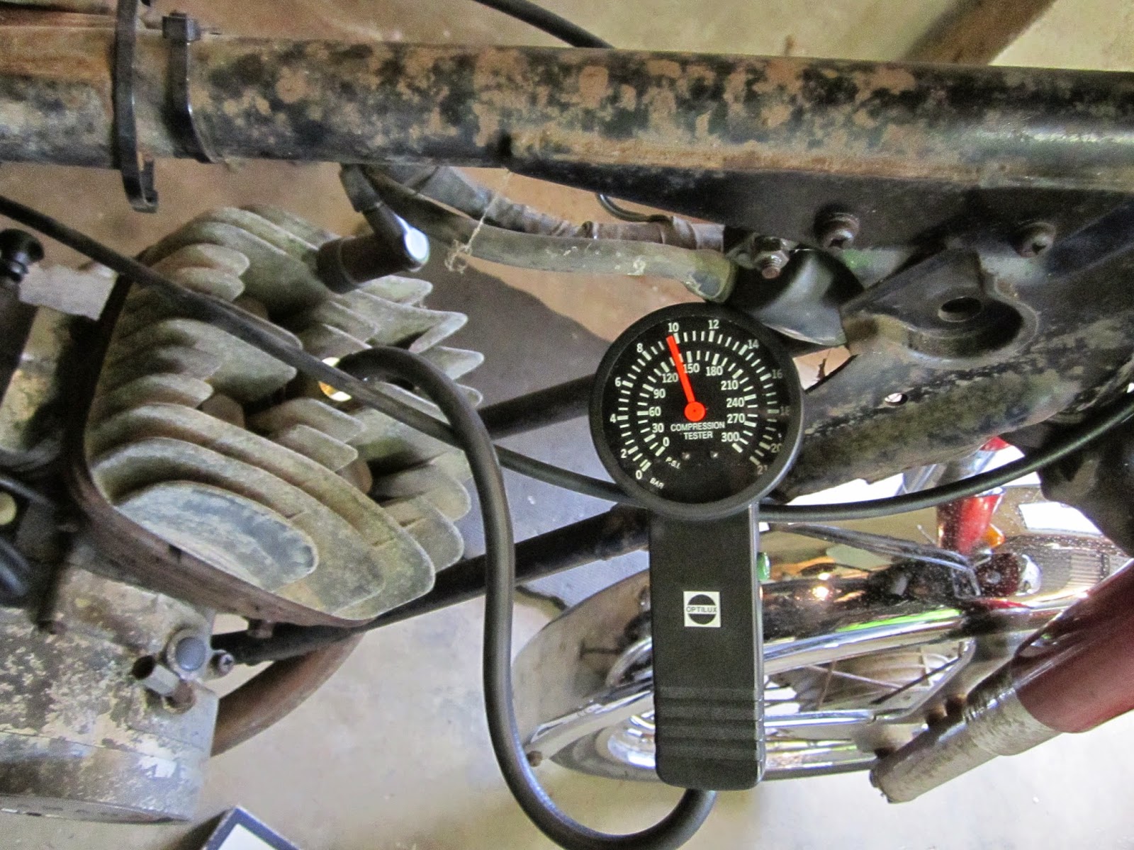 Restoration Yamaha LS3 1972 September 2014