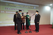 Dr.Marwan Hamid Dilantik Rektor Almuslim Bireuen